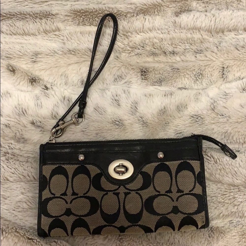COACH wristlet